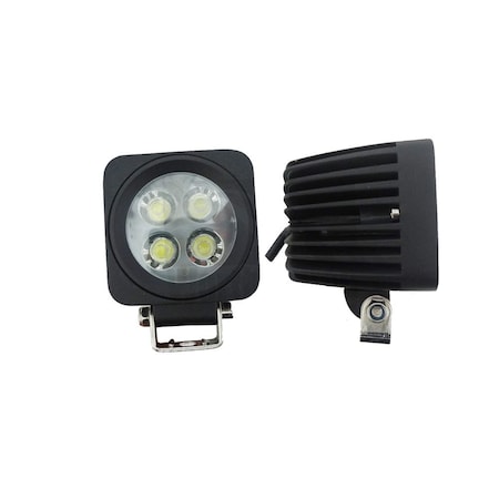 Aftermarket LED104 New Universal 2 Square Flood Beam LED Cab Light fits Several Models ELJ50-0074